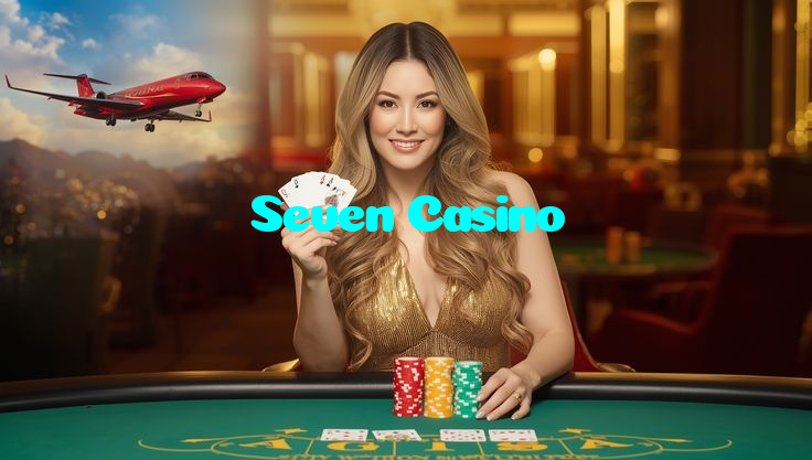Seven Casino casino presented on mobile device in Pakistan with slots and live games